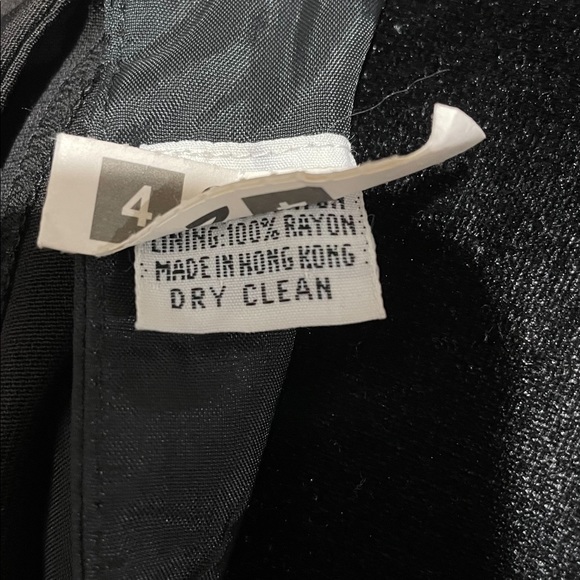 Vintage Albert Nipon 80s Glam Peekaboo Back Dress - Picture 11 of 12